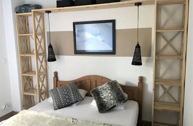 Chalet, 150m from resort center, view mountain, fitness, swimming pool, terrace, parking, tv