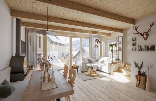 Chalet #8 für 2 Personen mit Sauna