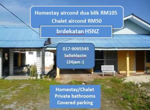Chalet aircond HSNZ KTCC RM50 OYO homestay RM100 Kakmah roomstay pantai timur guest house Kuala Terengganu