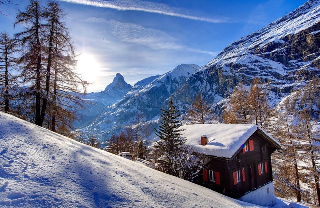 Chalet Bergheim - Unique, Private, Ski-in/ski-out Swiss Mountain Chalet
