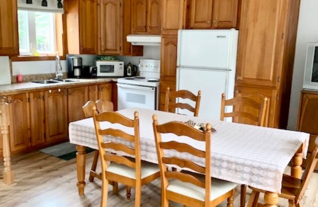 Chalet for rent in St-Adolphe-d’Howard on the waterfront of Lac Huguette