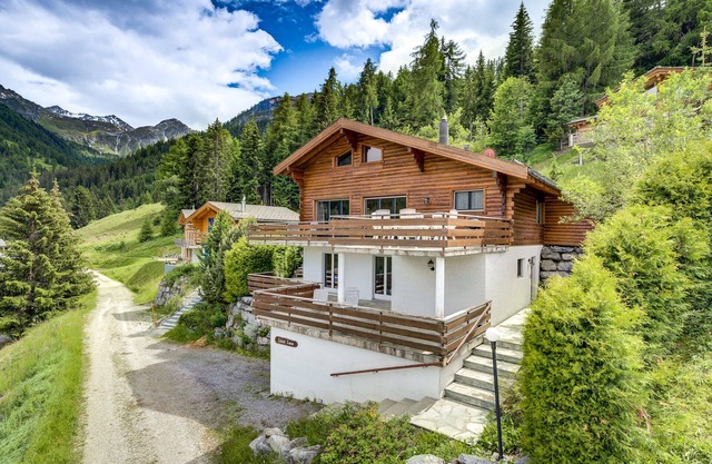 Chalet Coeur - Jacuzzi - Sauna - Views - La Tzoumaz, 4 Vallees