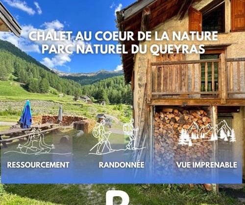 Chalet d'alpage au coeur du Parc naturel du Queyras - exceptionnel