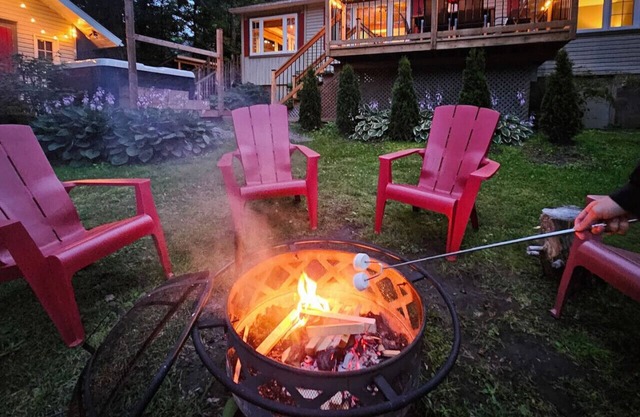 Chalet du Domaine: Spa + View!