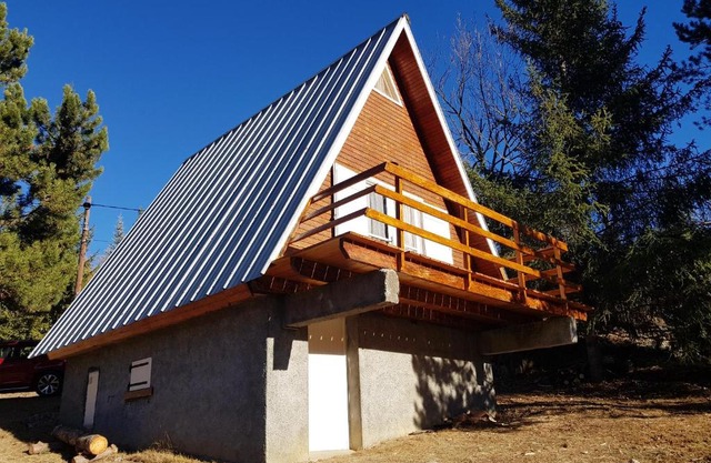 Chalet d'une chambre avec jardin a Allos