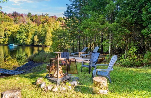 Chalet des montagnes avec spa et lac