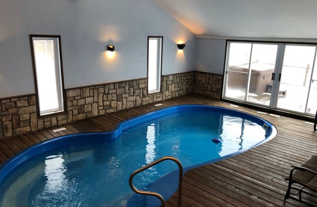 Chalet Divin #076 with inside pool