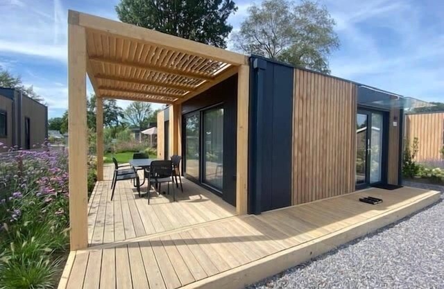 Chalet for 4 persons with 2 bedrooms and terrace at EuroParcs Zuiderzee