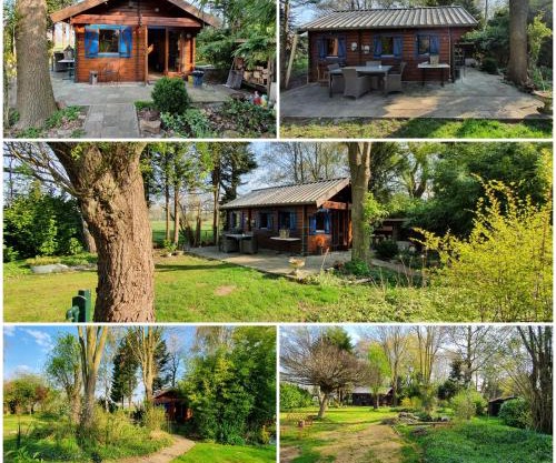 Chalet in paradise garden