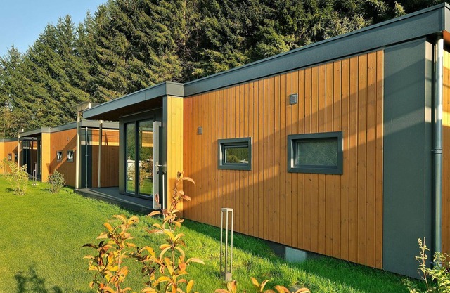 Chalet in the Seeblick campsite in Kramsach