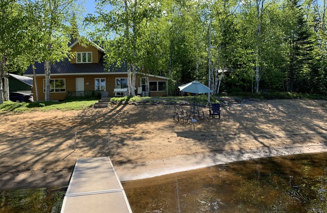 Chalet l'Oasis plage et spa creusé privé