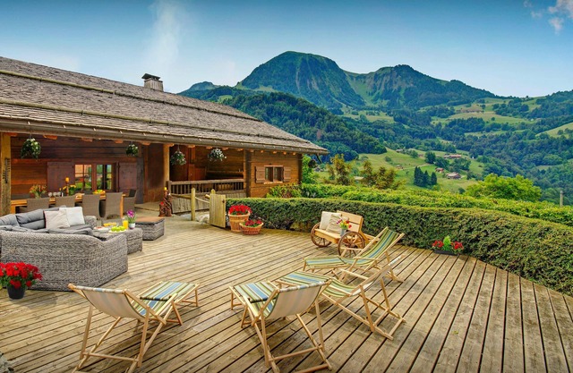 Chalet La Vieille Ferme - alpine farmhouse 8p with cosy fire - OVO Network