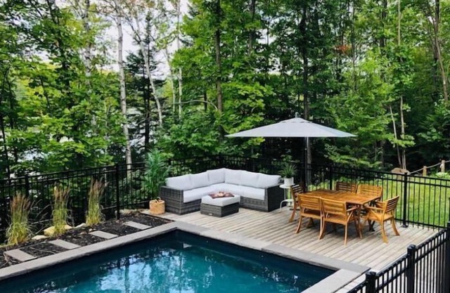 Chalet Malards, Piscine, lac et ski