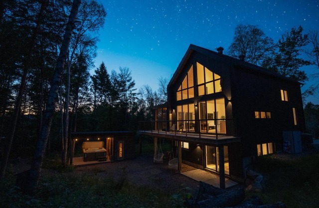 Chalet metsa Tremblant - Spa - Sauna - Forest
