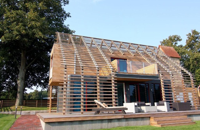Chalet mit Außensauna in Wendorf