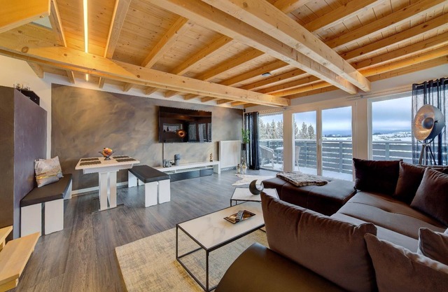 Chalet mit Whirlpool und Sauna