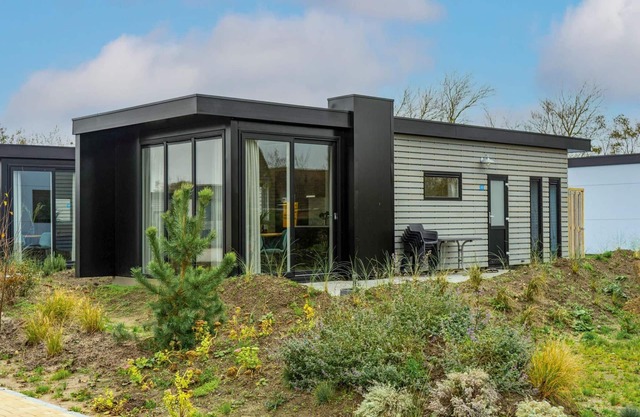 Chalet on a holiday park 3.5 km from the beach