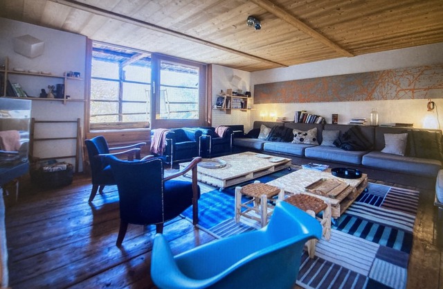 Chalet Queyras, real renovated log house, modern luxury comfort Molines sauna