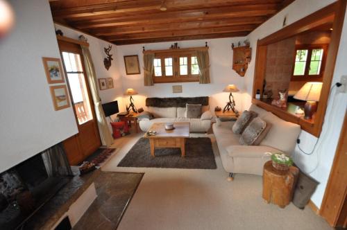 Chalet Tendre est la Nuit à Gryon - 6 personnes, belle vue, tout confort