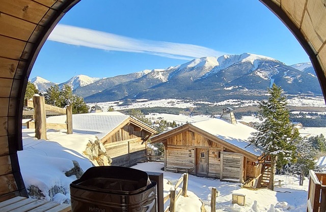 Chalet Vista - Pyrénées 2000 Bolquère: luxury with a view of the Cambre D'Aze
