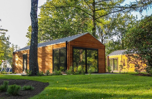 Chalet with 1 bedroom and a terrace