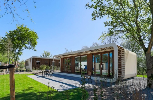 Chalet with 1 bedroom and a terrace