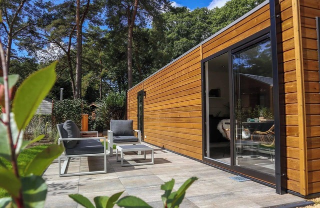 Chalet with 1 bedroom and a terrace
