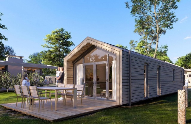 Chalet with a terrace