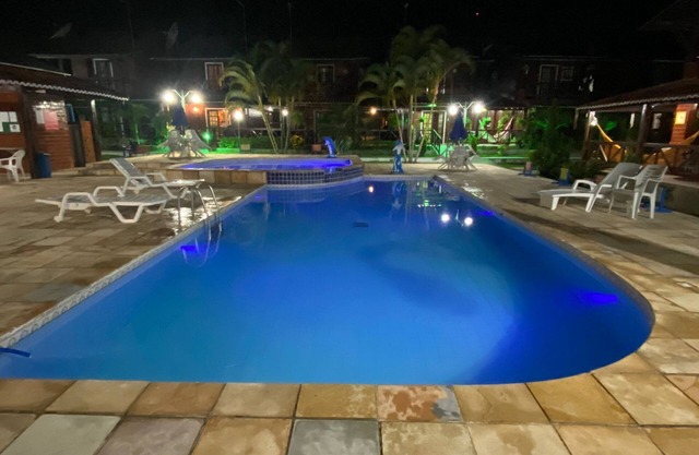 Chalet with heated pool and children's playground