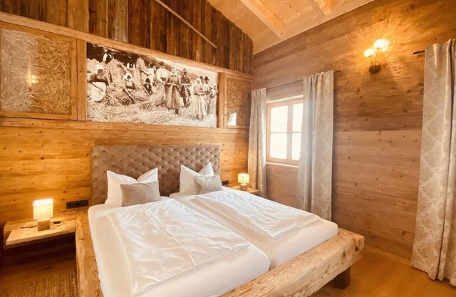 Chalets mit Alm-sauna Benutzung und Außen-whirlpool