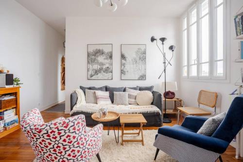 Chambre d'hôtes - Arty & Élégante - SDB privée - Central