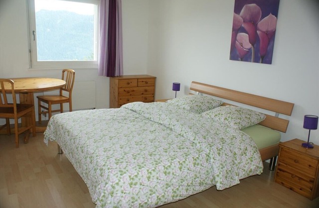 Chamossaire A 501 5 minutes from the cable cars and near the centre, modern apartment house. Apartme