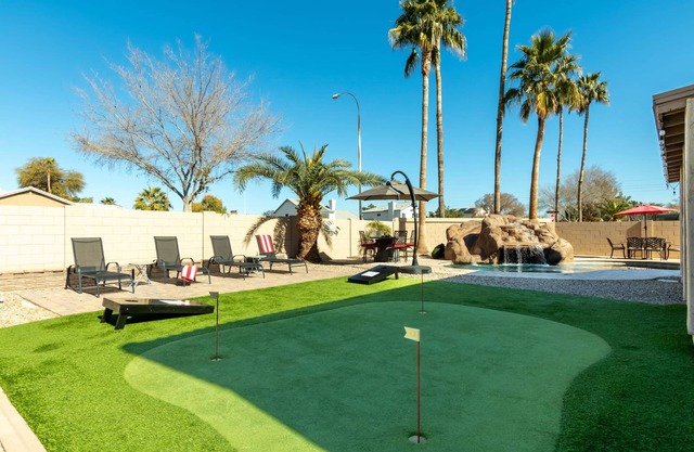 Chandler Family Home with Waterslide, Mini Golf
