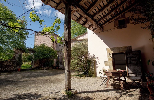 Chapel Garden House part of 17th C Palacio de Hualle Comillas/beaches
