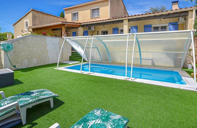 Charming villa with private pool, terrace and fenced garden in Drôme Provençale