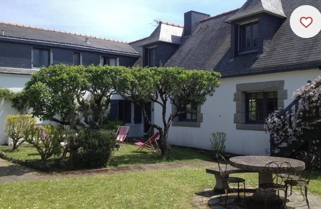 Character house with fruit garden