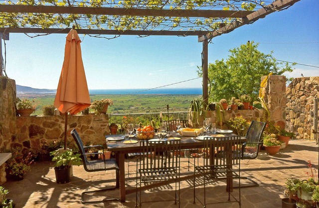 Characteristic 3 bedroom house with huge terrace with sea view and plunge pool.