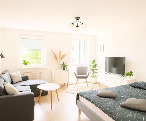 Charmantes Apartment mit Stellplatz WLAN Netflix Nähe Bahnhof