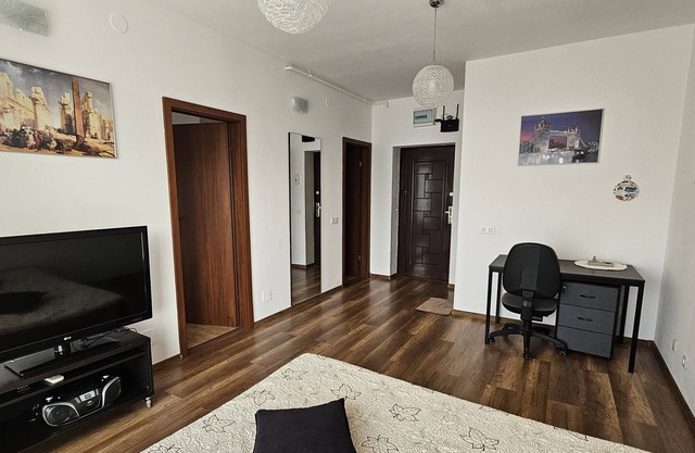 Charming 1-bedroom apartment with AC, WiFi in nice București