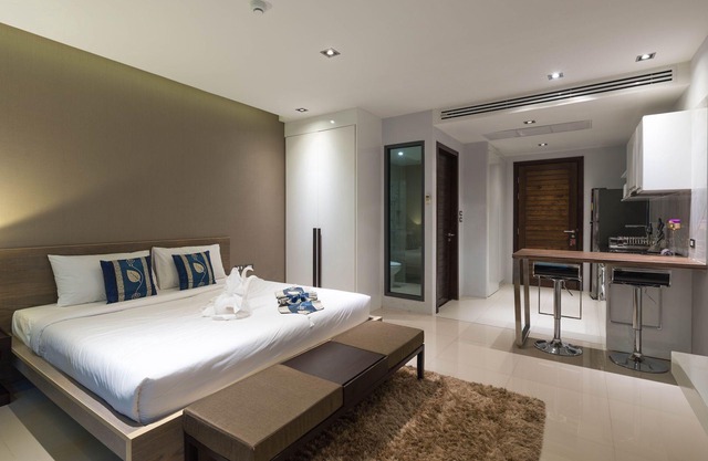 Charming 1-bedroom apartment in delightful Patong Beach with WiFi, fitness room
