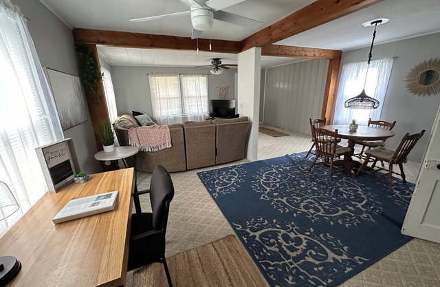 Charming 1-bedroom apartment in serene Volant with WiFi