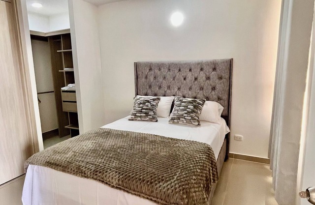 Charming 2-bedroom apartment with AC, WiFi in Cartagena de Indias- Colombia