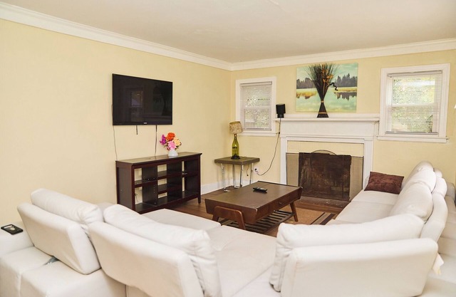 Charming 2-Bedroom Brick Home with Fireplace in Plaza-Shamrock Neighborhood