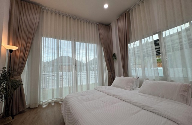 Charming 2-bedroom house near natural Hotspring with WiFi and AC in Ranong