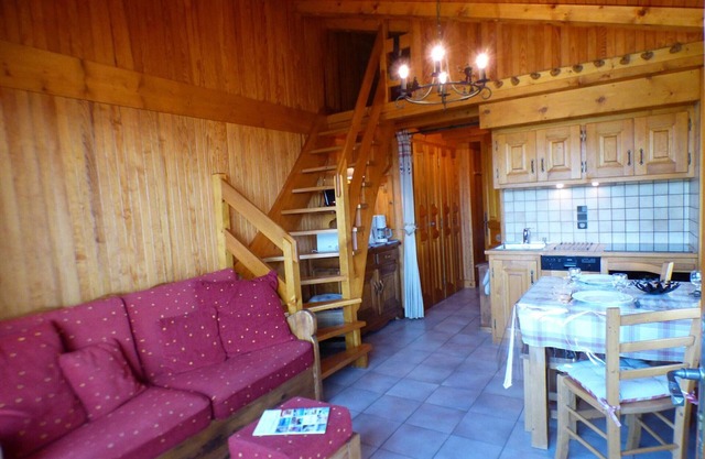 Charming 2-room Les Saisies for 6, south balcony