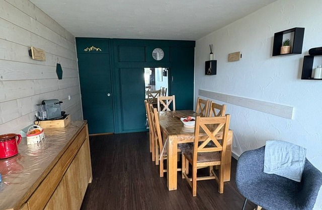 Charming 3-room at the foot of slopes, 8 pers.