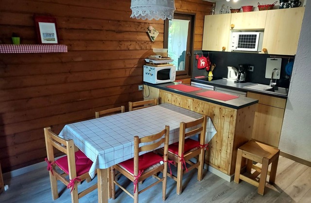 Charming 3-Room Duplex for 6 in Châtel with Balcony, Parking, and Ski Storage