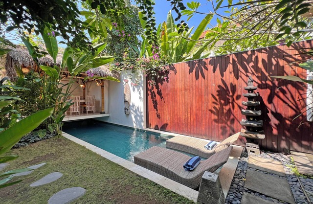 Charming 3bd villa Echobeach with ricefield's view