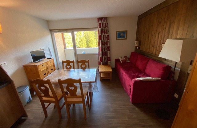 Charming Apartment in Autrans - Ski-In/Ski-Out, Balcony, Pool, 700m to Village Center