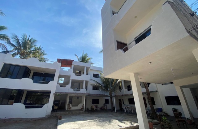 Charming bungalow in Los Ayala with AC, kitchen and 2 blocks from beach area
